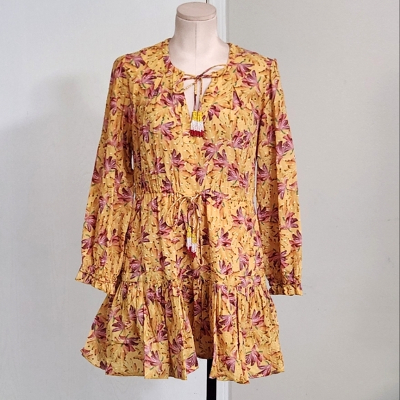 FARM Rio Banana Sunshine Mini Dress - Picture 4 of 15